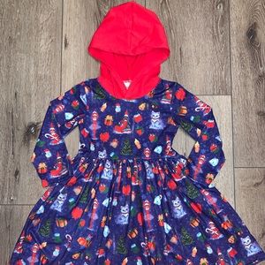 Elf on the shelf hooded dress